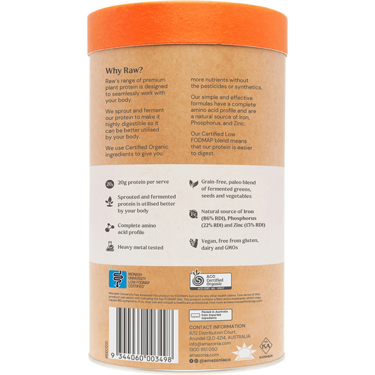Amazonia Raw Gentle Digest Paleo Protein Chocolate