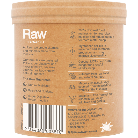 Amazonia Raw Sleep Magnesium Dreamy Vanilla