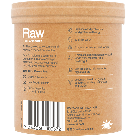 Amazonia Raw Organic Probiotics Cloudy Apple