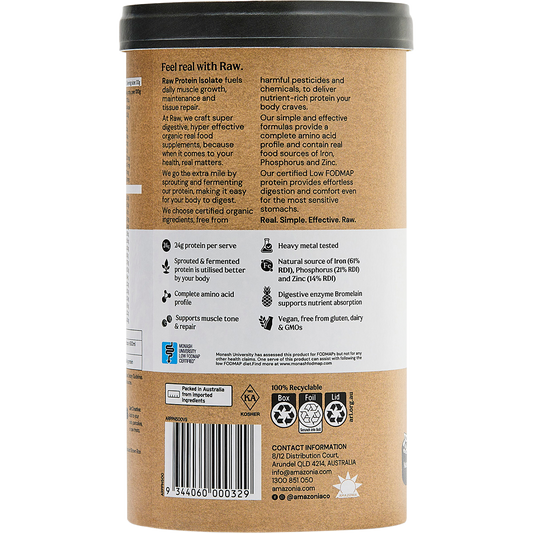 Amazonia Raw Protein Isolate Natural