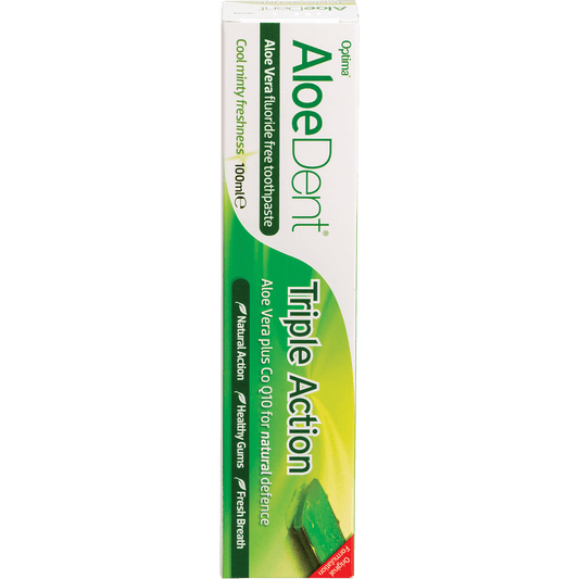 Aloe Dent Toothpaste Fluoride Free Triple Action