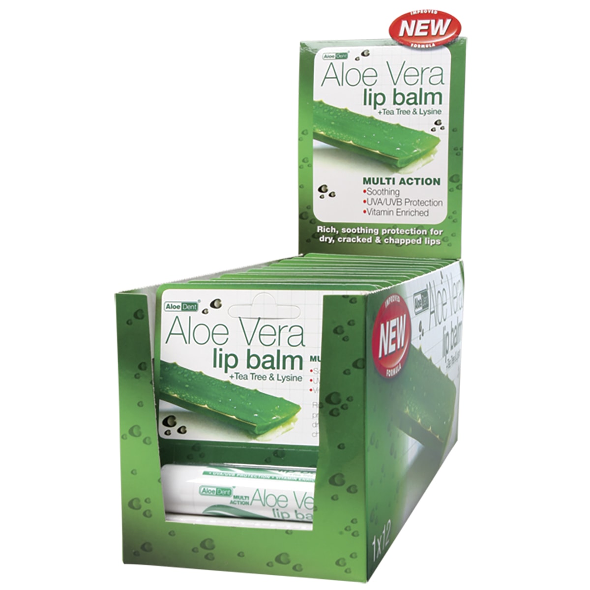ALOE DENT Lip Balm Aloe Vera 1 x 4g