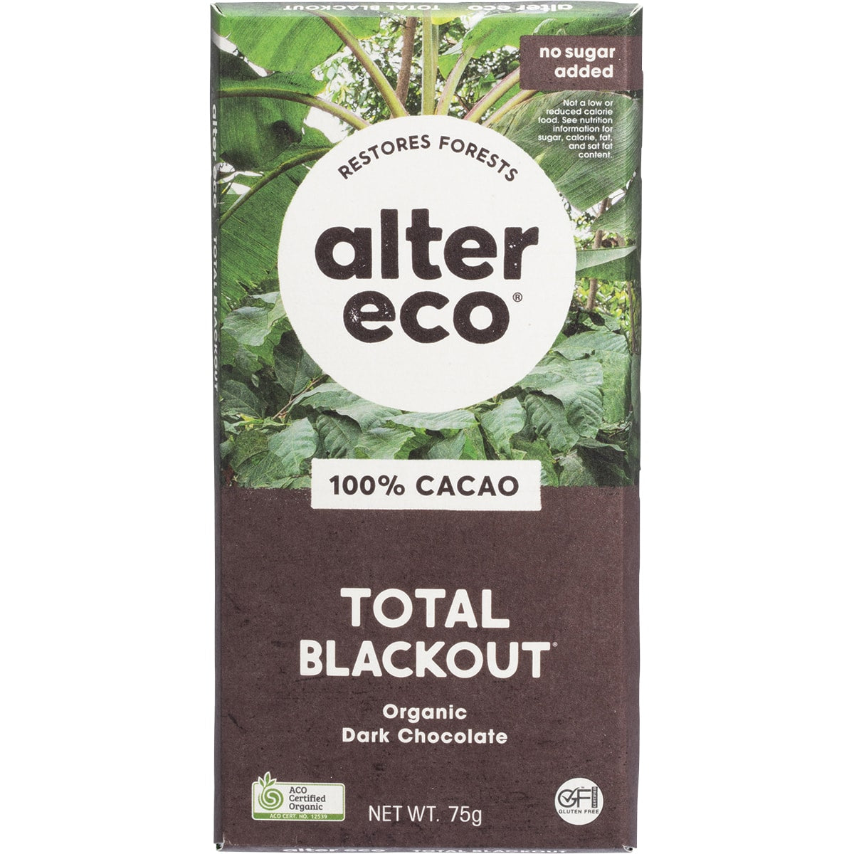 ALTER ECO Chocolate Organic Dark Total Blackout x 12