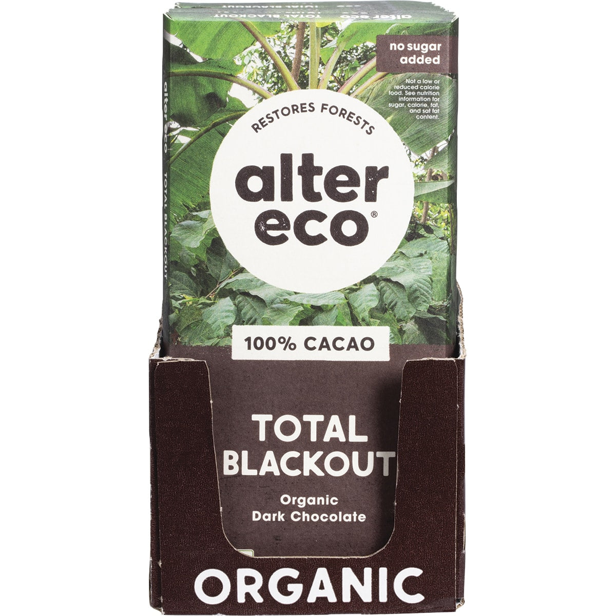 ALTER ECO Chocolate Organic Dark Total Blackout x 12