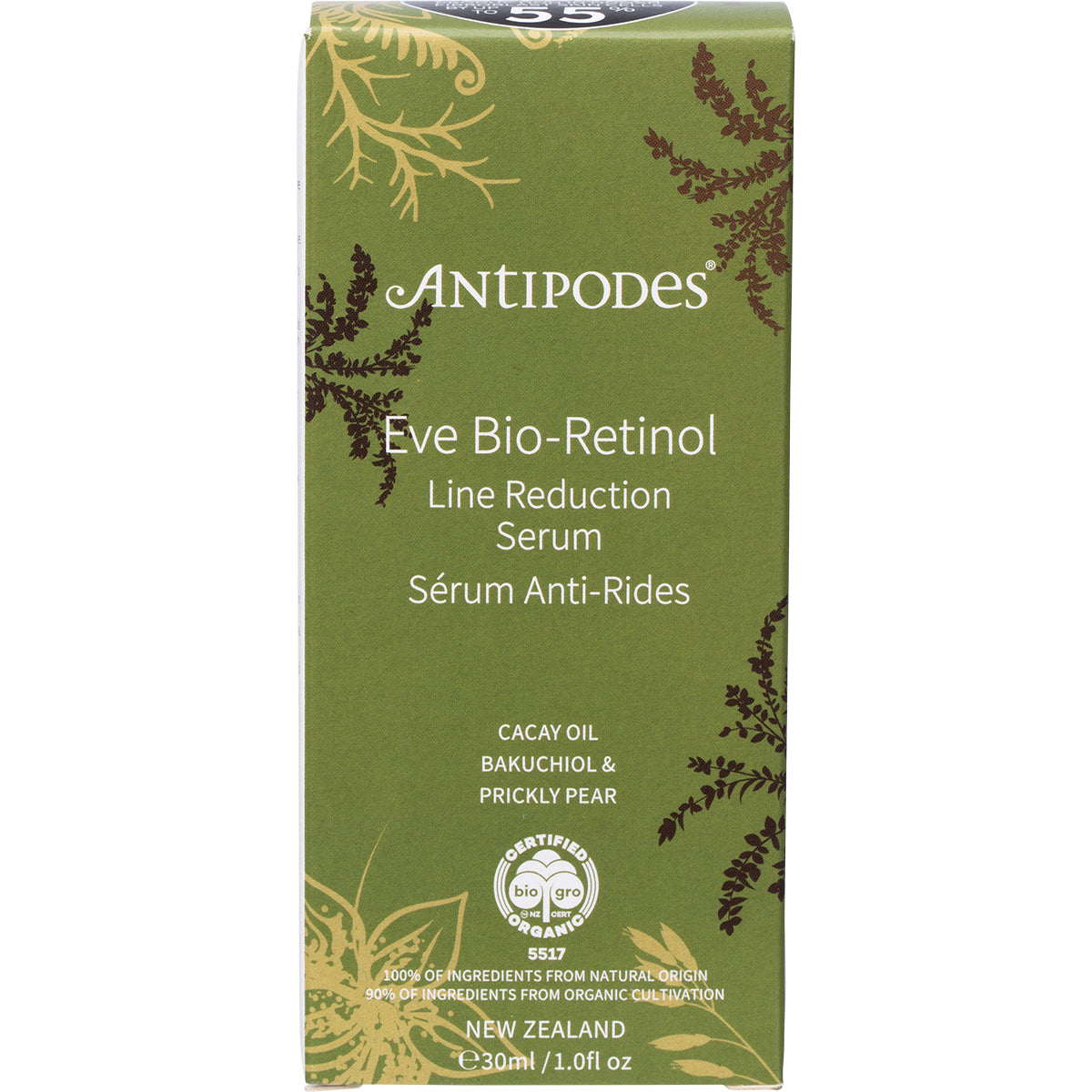 ANTIPODES Eve Bio-Retinol Line Reduction Serum 1 x 30ml