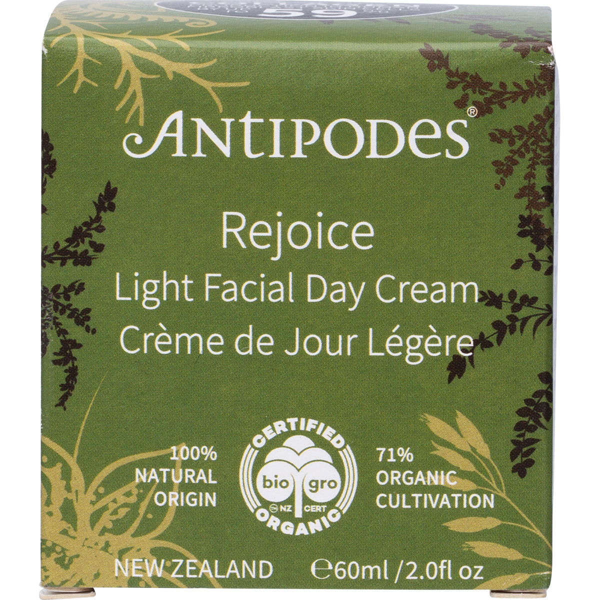 ANTIPODES Rejoice Light Facial Day Cream 1 x 60ml