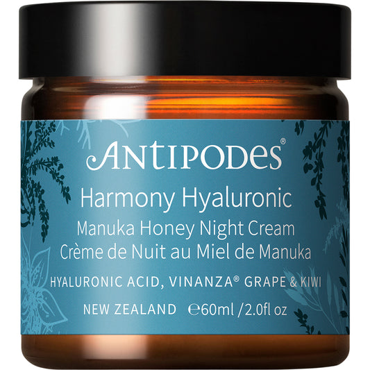 ANTIPODES Harmony Hyaluronic Manuka Honey Night Cream 1 x 60ml