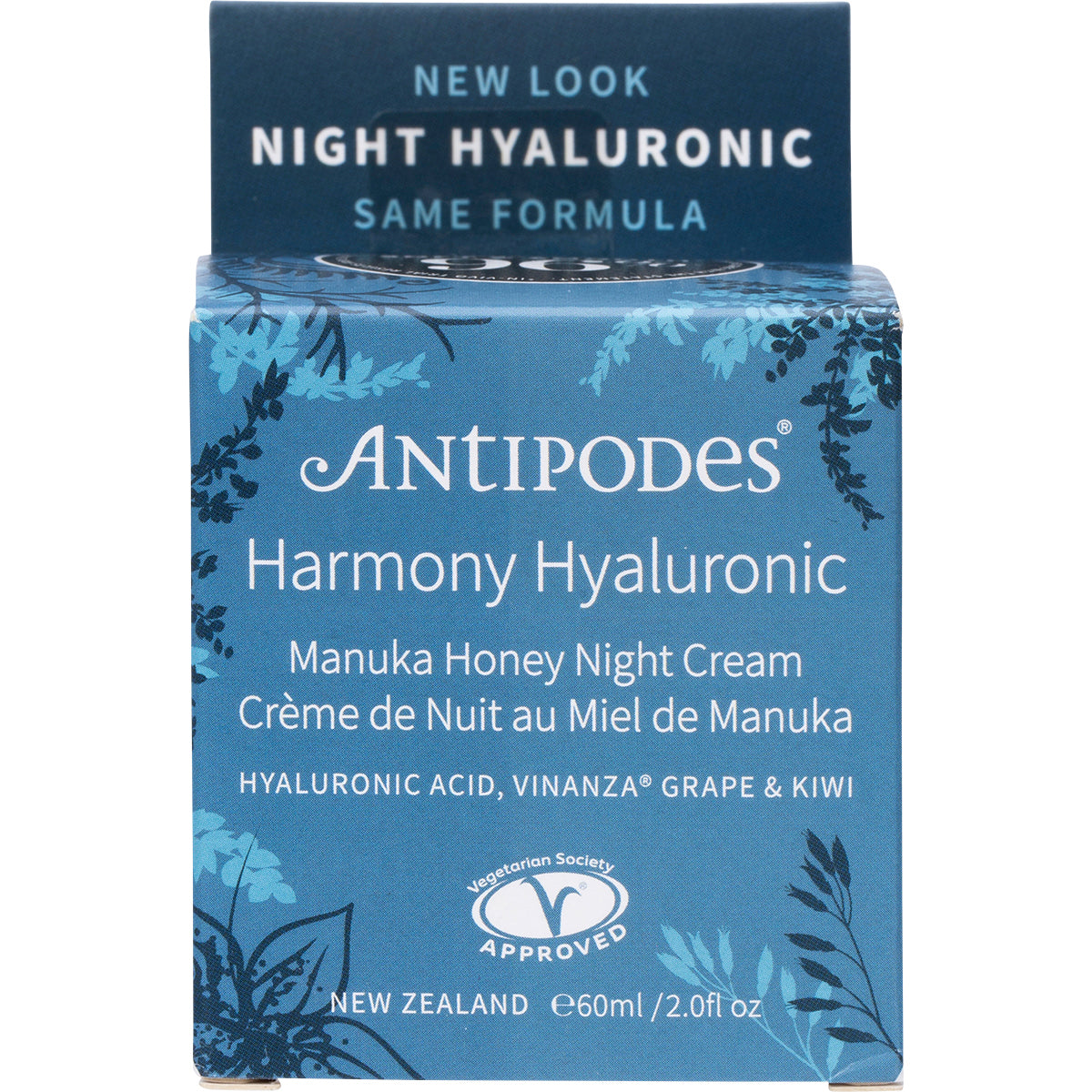 ANTIPODES Harmony Hyaluronic Manuka Honey Night Cream 1 x 60ml