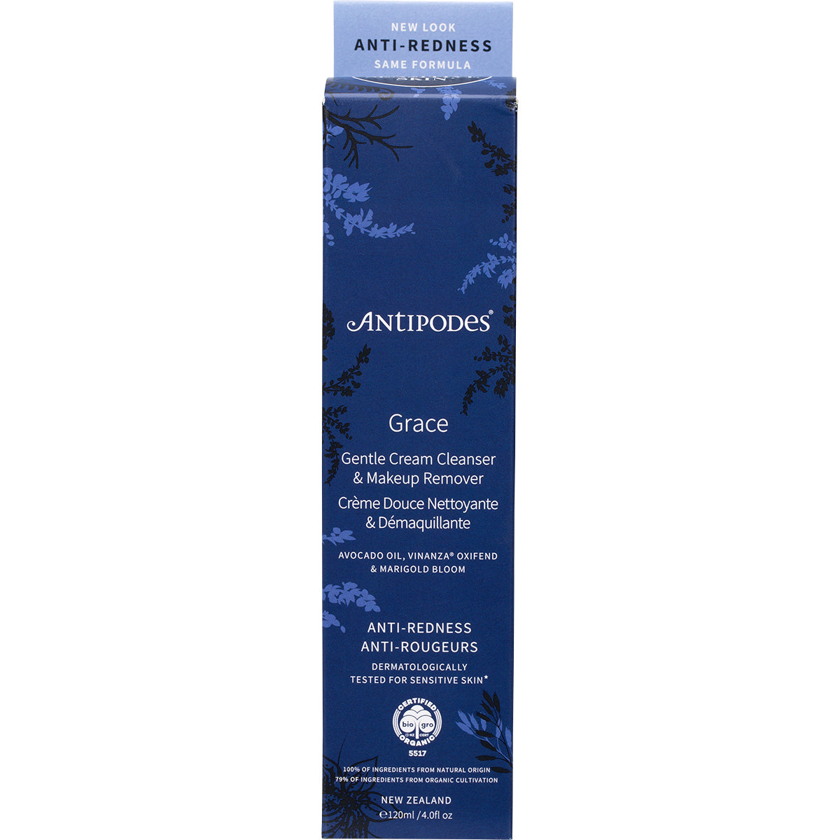 ANTIPODES Grace Gentle Cream Cleanser & Makeup Remover 1 x 120ml