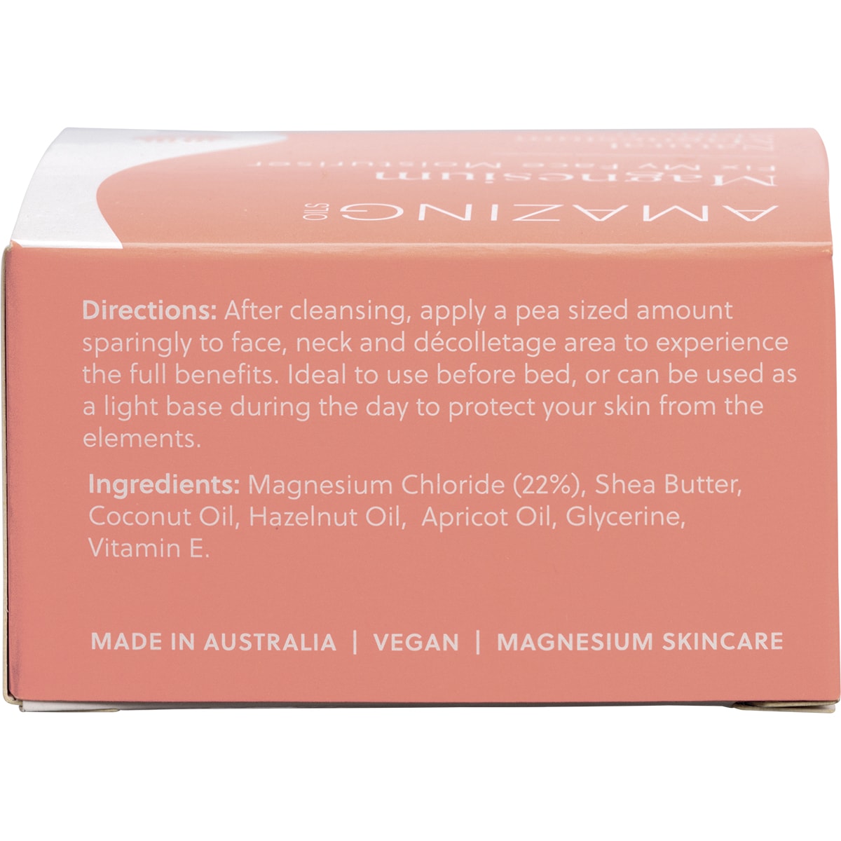 AMAZING OILS Magnesium Moisturiser Fix My Face 1 x 100g