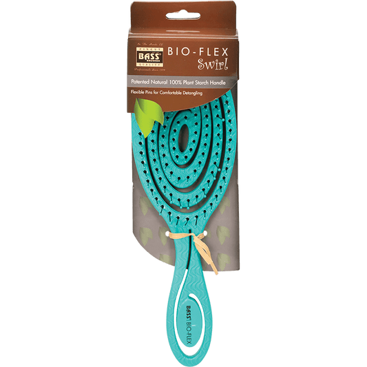 Bass Bio-Flex Detangler Hair Brush Teal