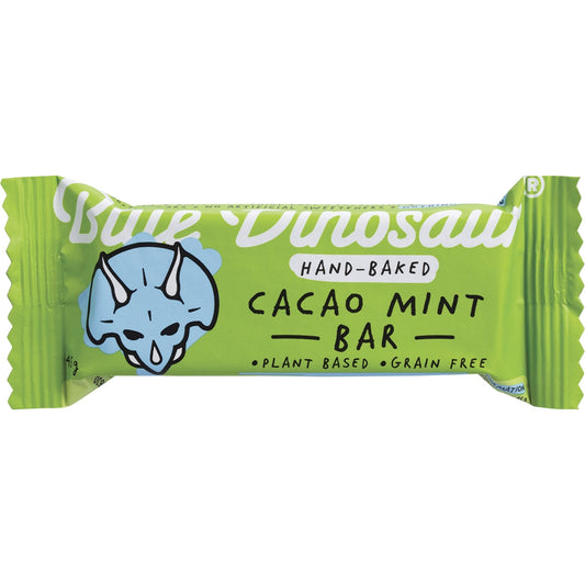 BLUE DINOSAUR Cacao Mint Hand-Baked Bar x 12
