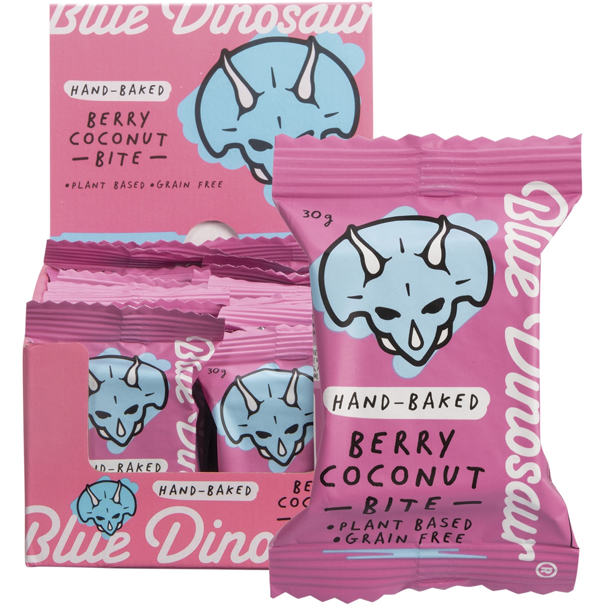 BLUE DINOSAUR Berry & Coconut Bite x 18