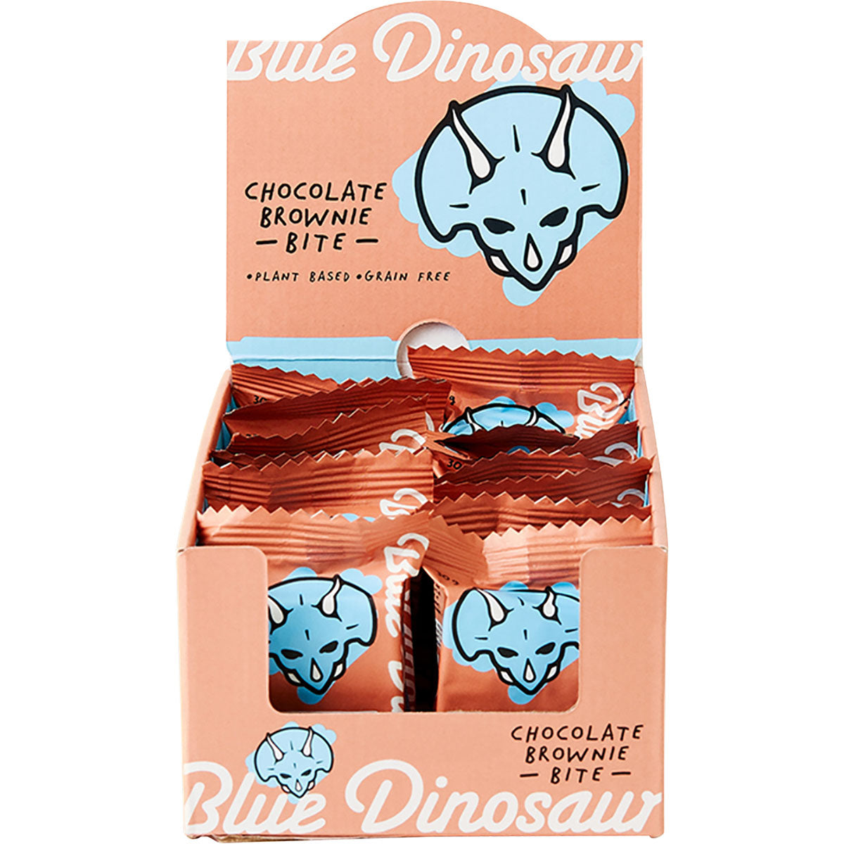 BLUE DINOSAUR Chocolate Brownie Bite x 18