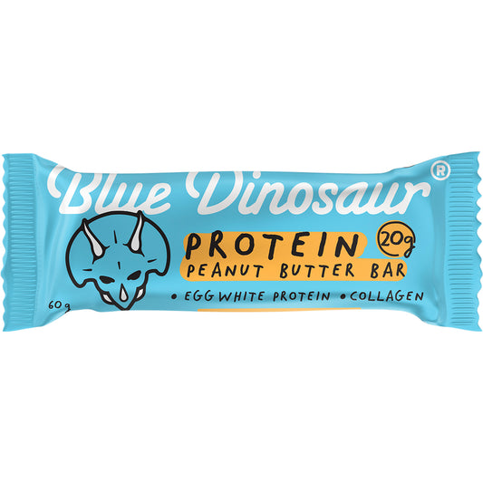 BLUE DINOSAUR Peanut Butter Protein Bar x 12