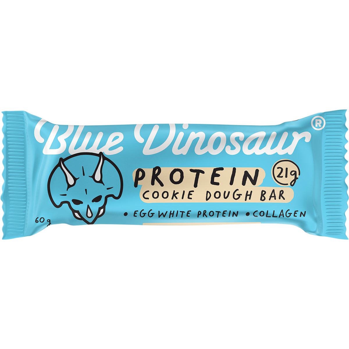 BLUE DINOSAUR Cookie Dough Protein Bar x 12