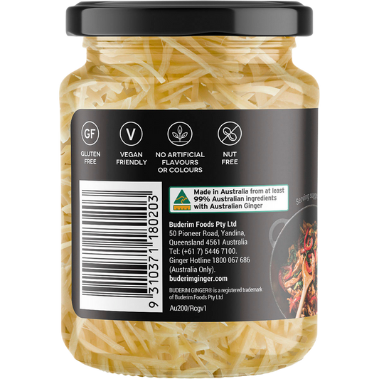 Buderim Ginger Australian Ready Cut Ginger