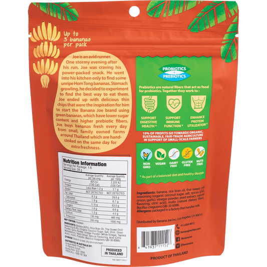 Banana Joe Banana Chips Thai Sweet Chili - Box of 6