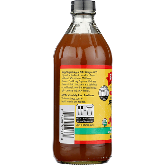 Bragg Apple Cider Vinegar Honey Cayenne Wellness Cleanse