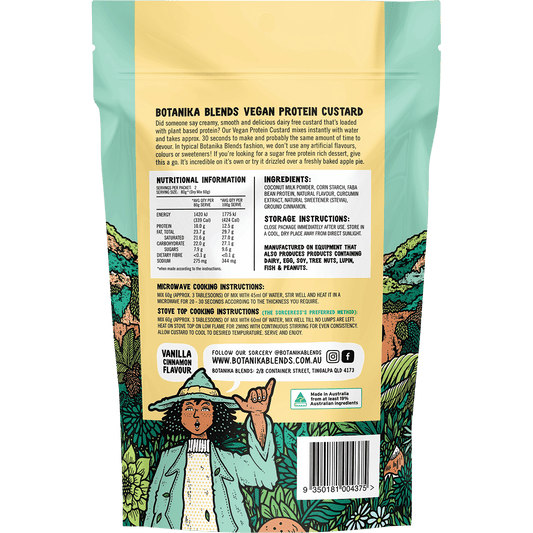 Botanika Blends Vegan Protein Custard Vanilla Cinnamon