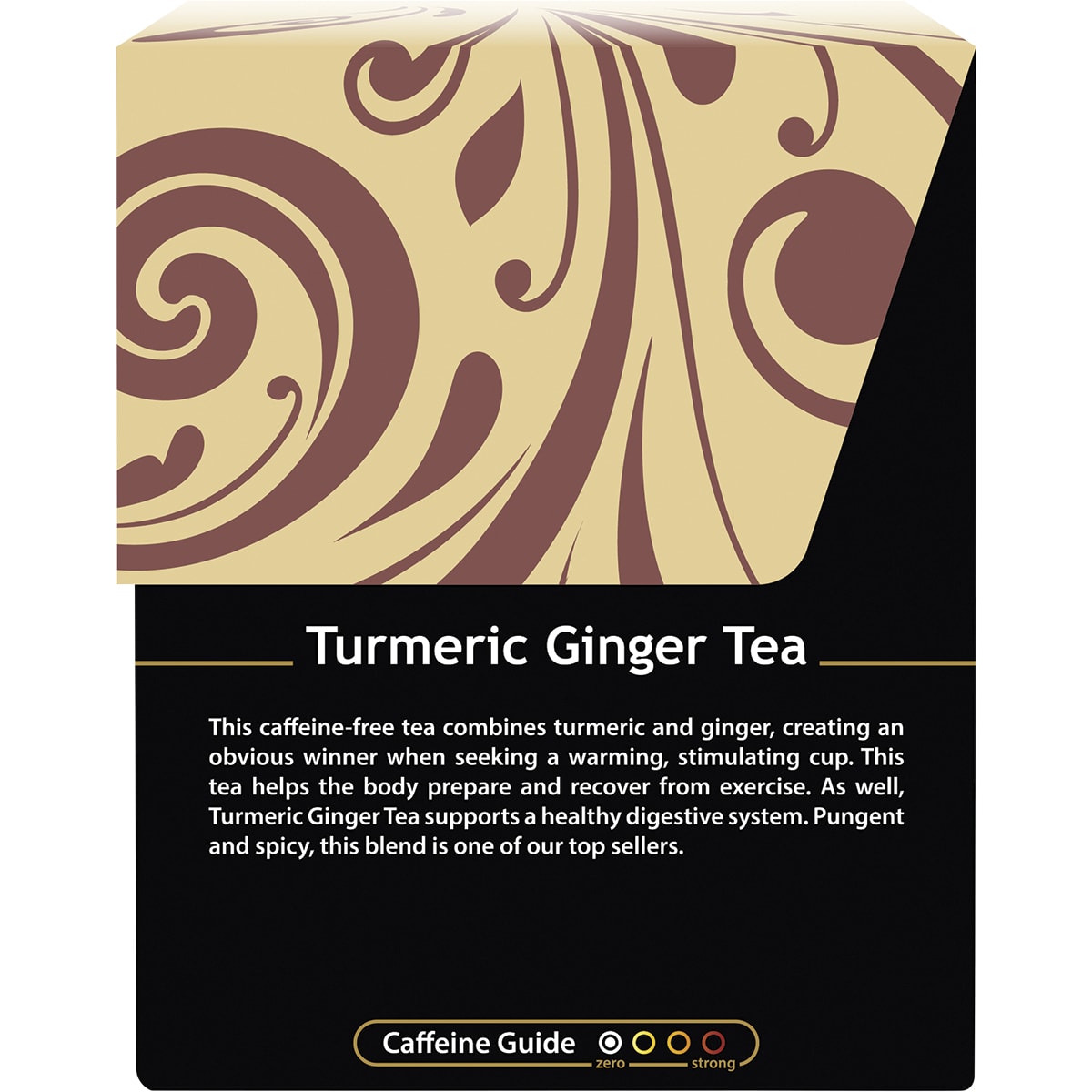 BUDDHA TEAS Organic Herbal Tea Bags Turmeric Ginger Tea 1 x 18pk