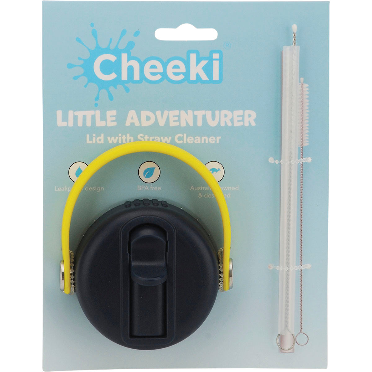 CHEEKI Kids Bottle Replacement Lid Arcade x 1