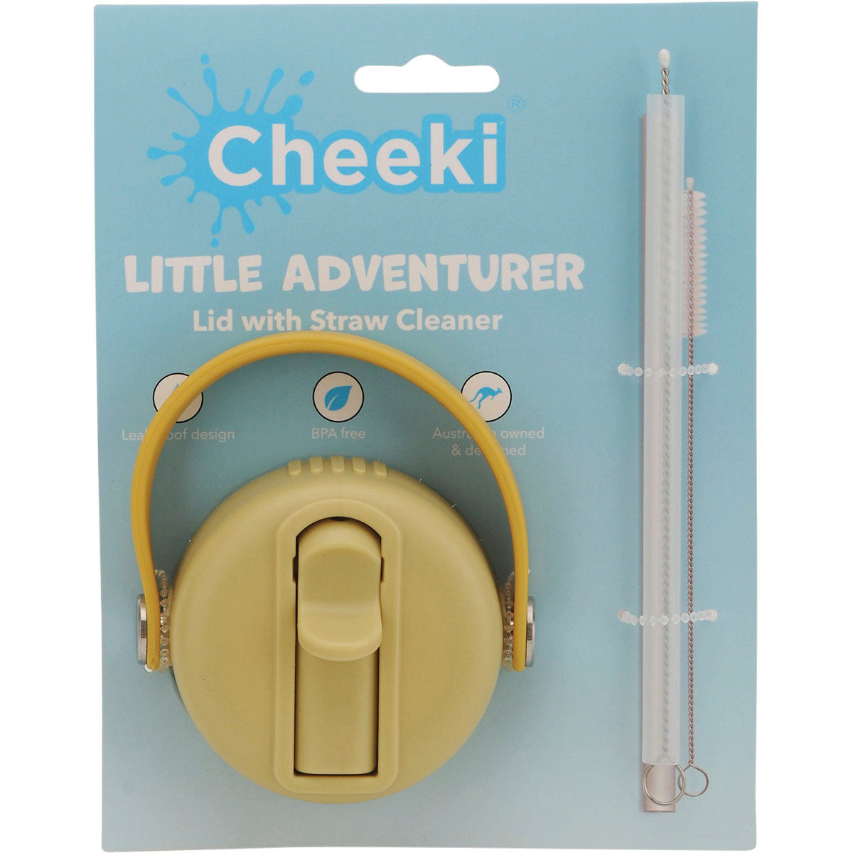CHEEKI Kids Bottle Replacement Lid Dinosaur x 1