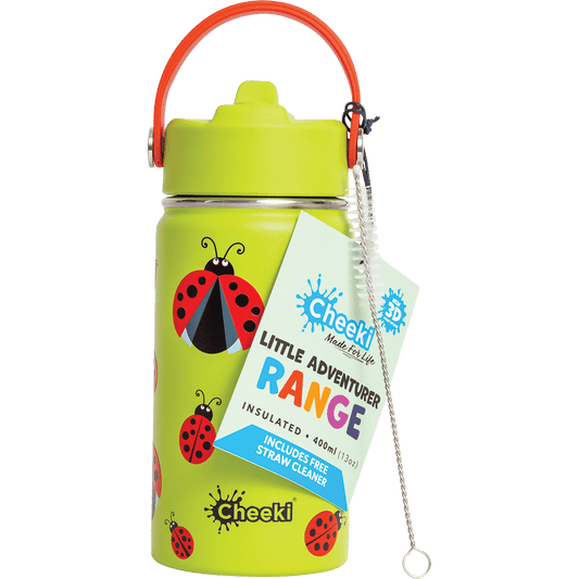 Cheeki Kids Bottle Insulated Ladybug