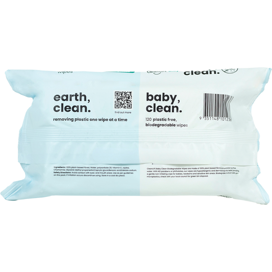 CleanLIFE Baby Clean Extra Gentle Plastic Free Wipes
