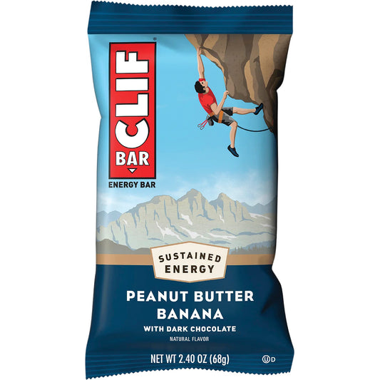 CLIF Energy Bar Peanut Butter Banana with Dark Chocolate 12 x 68g