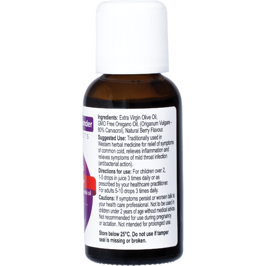 Cayenne Nature's Wonder Oil of Oregano Berry Flavour