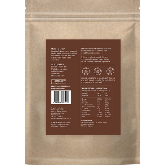 Power Super Foods Dark Drinking Chocolate