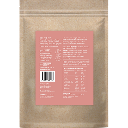Power Super Foods Nourish Drinking Chocolate With Superfoods