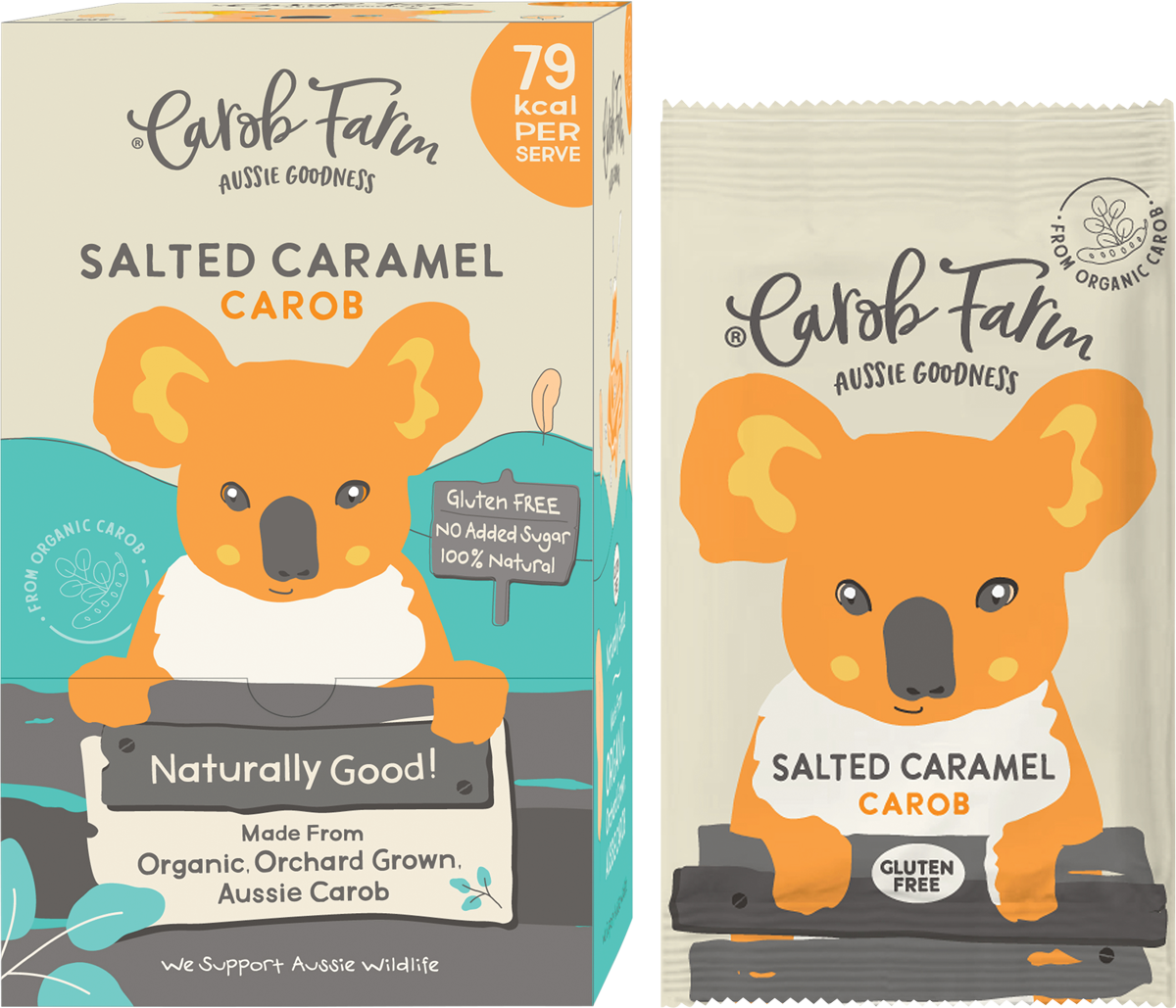 CAROB FARM Carob Koala Salted Caramel x 50