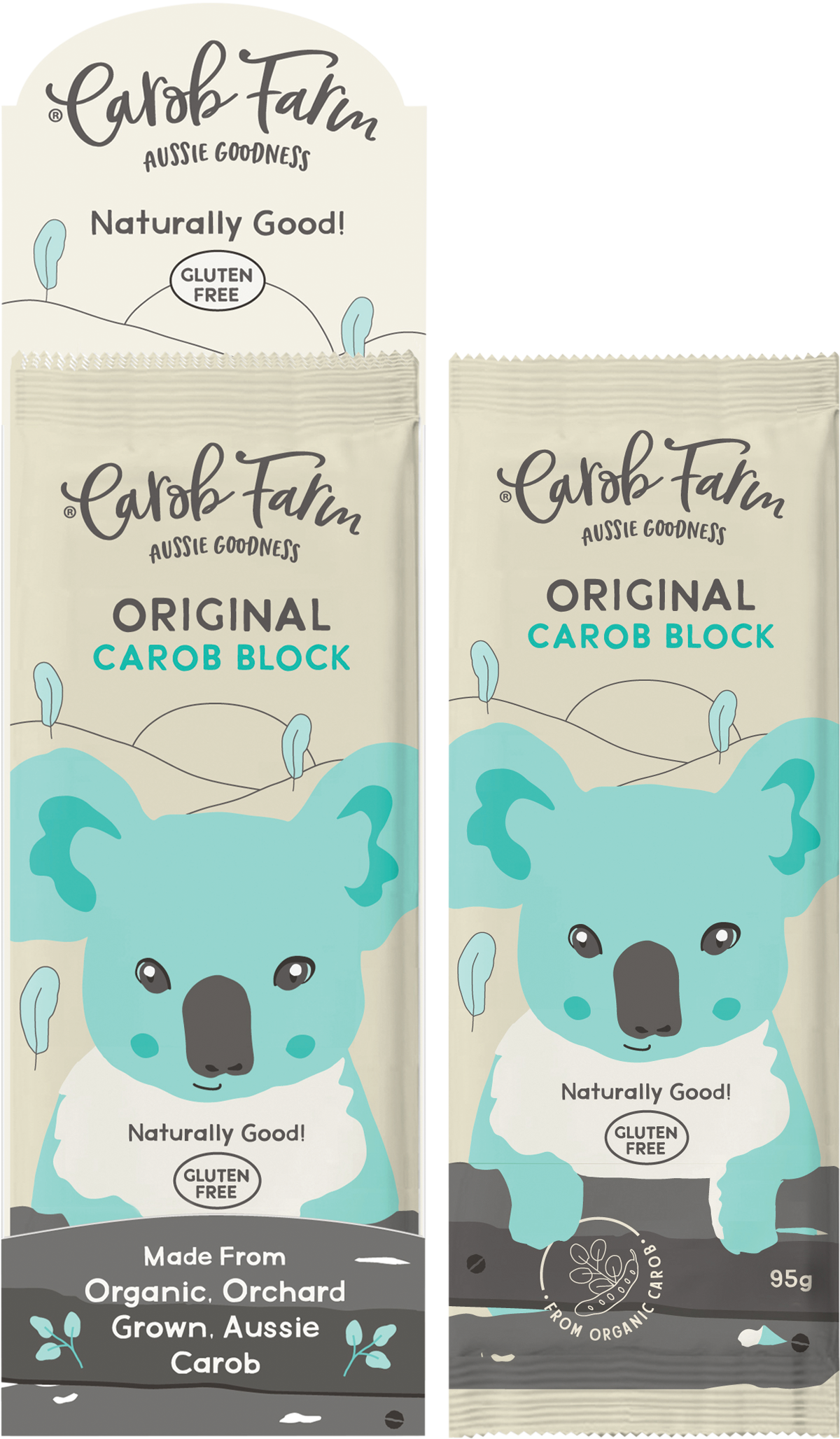 CAROB FARM Carob Block Original x 12