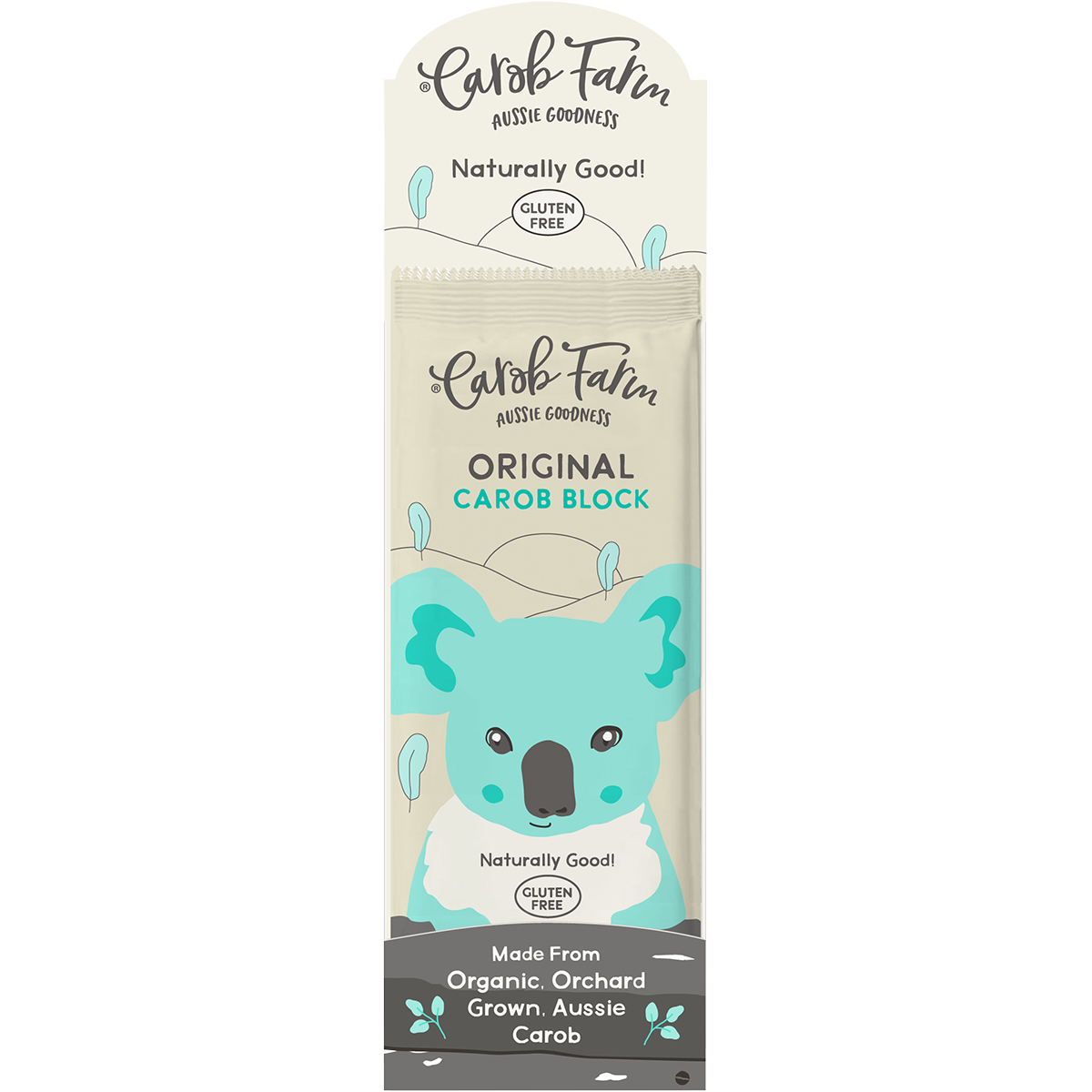 CAROB FARM Carob Block Original x 12