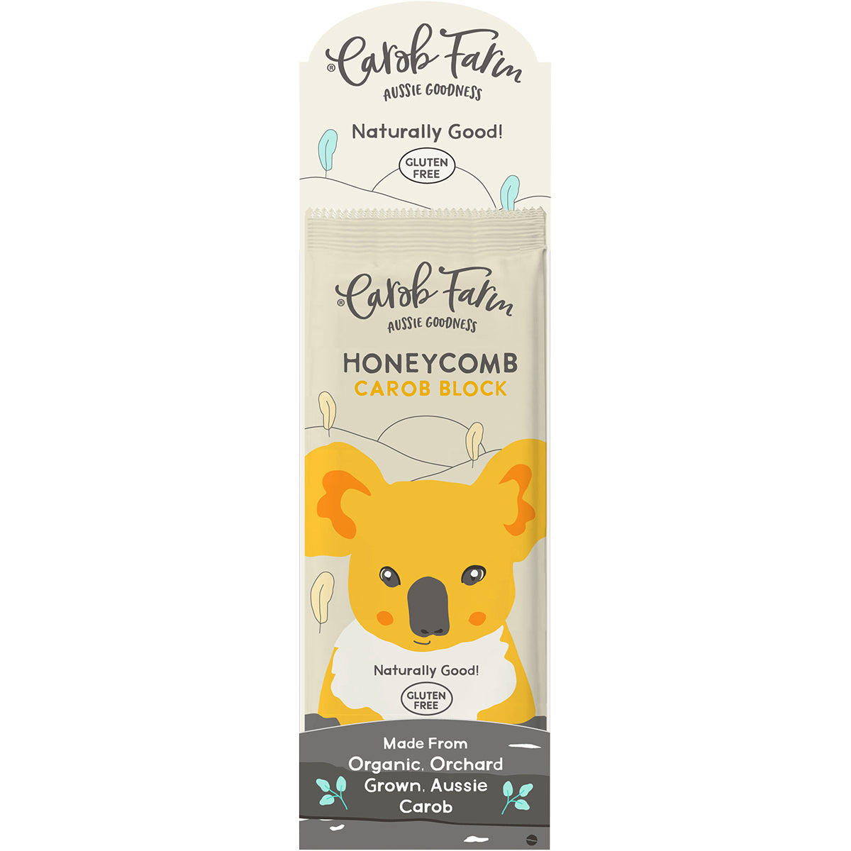 CAROB FARM Carob Block Honeycomb x 12