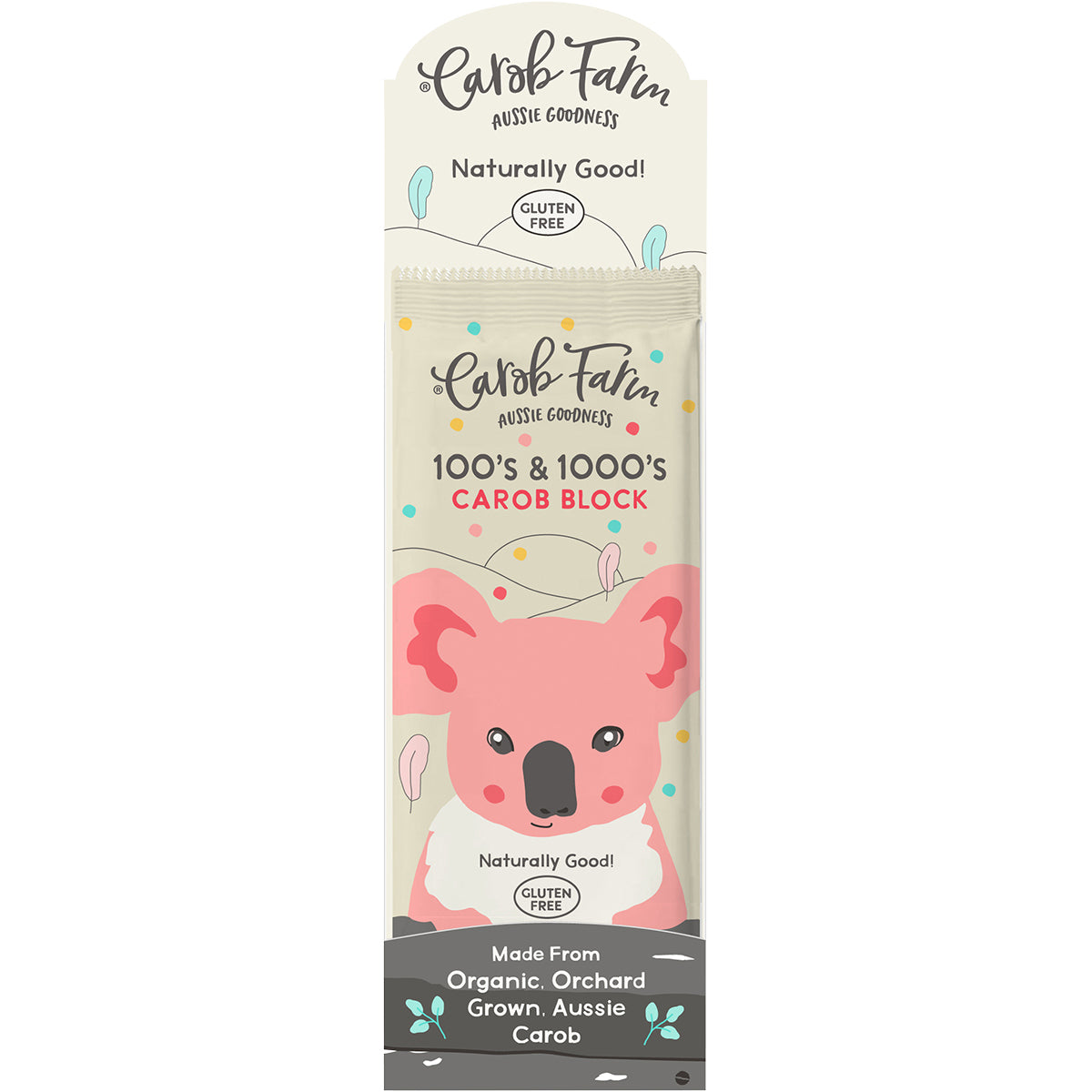 CAROB FARM Carob Block 100's & 1000's x 12