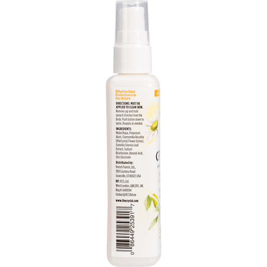 Crystal Deodorant Spray Chamomile & Green Tea