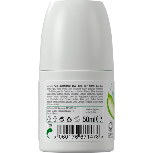 Dr. Organic Roll-On Deodorant Aloe Vera