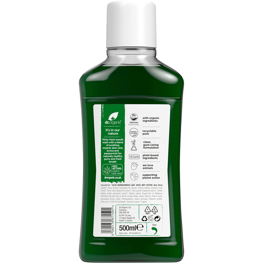 Dr. Organic Mouthwash Aloe Vera