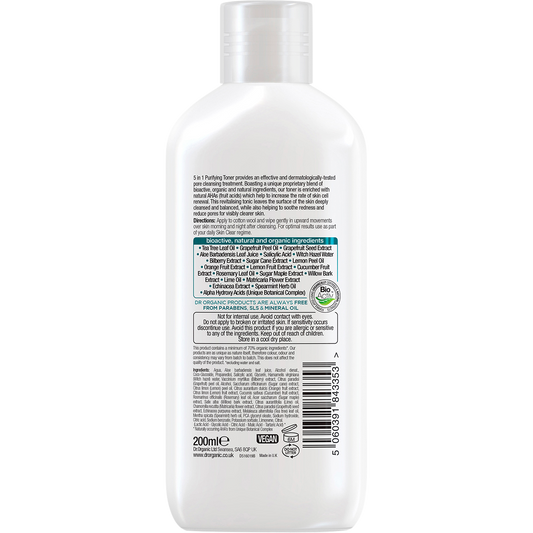 Dr. Organic Purifying Toner Skin Clear
