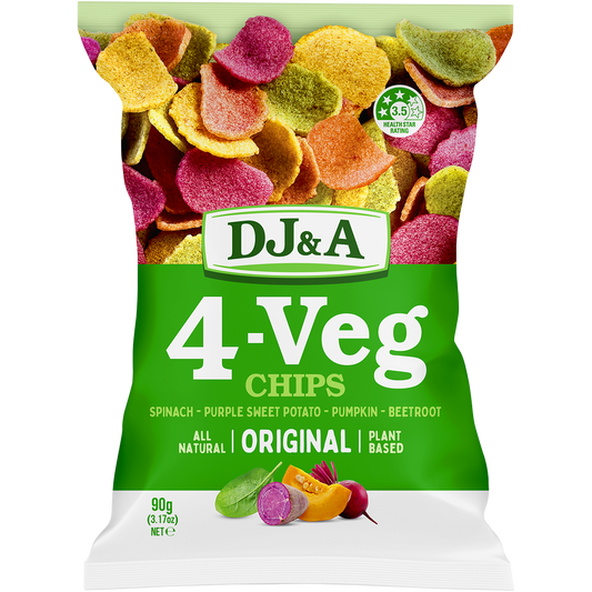 DJ&A 4-VEG Chips Original - Box of 5