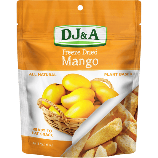 DJ&A Freeze Dried Mango - Box of 10
