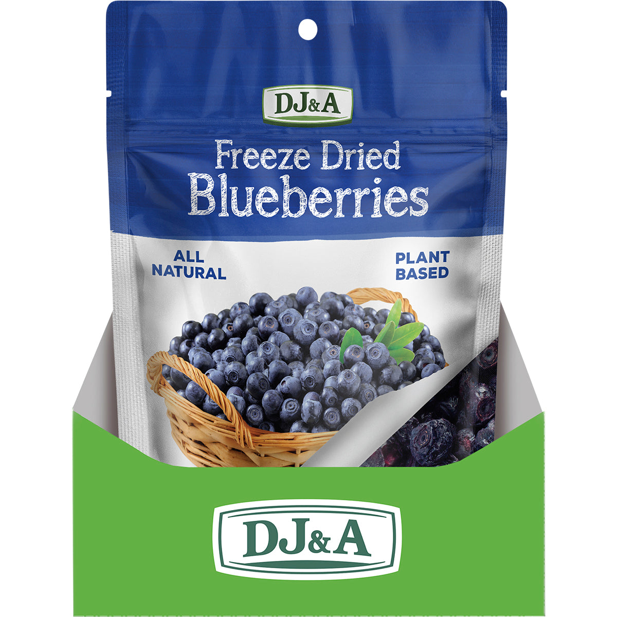 DJ&A Freeze Dried Blueberries 10 x 25g