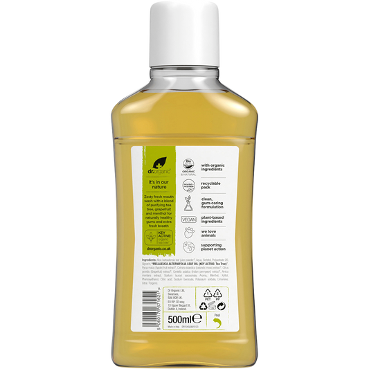 Dr. Organic Mouthwash Tea Tree