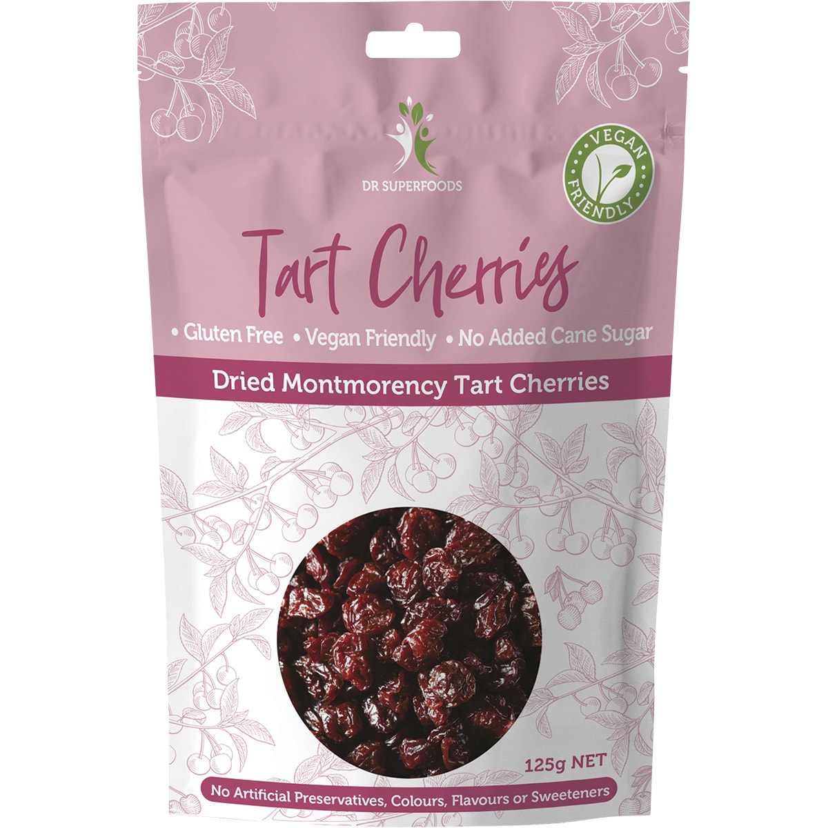 DR SUPERFOODS Dried Tart Cherries 1 x 125g