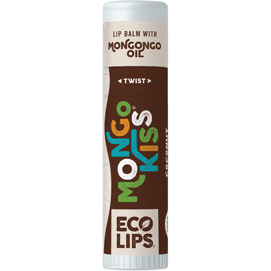 Eco Lips Lip Balm Display Mongo Kiss Coconut
