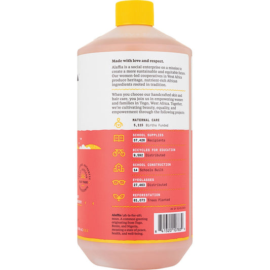 ALAFFIA Kids Bubble Bath Coconut Strawberry 1 x 950ml