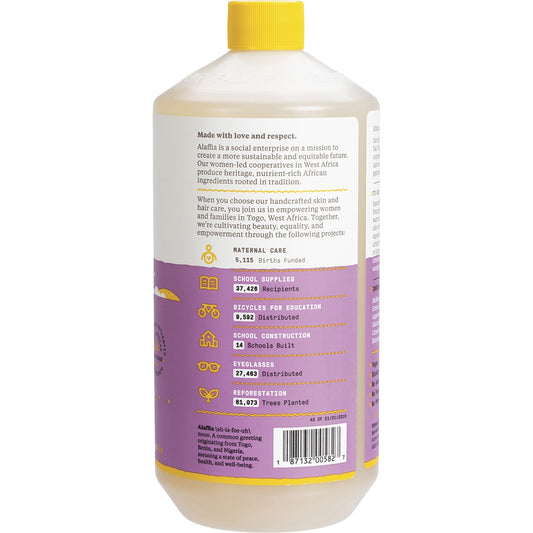 ALAFFIA Kids Bubble Bath Lemon Lavender 1 x 950ml